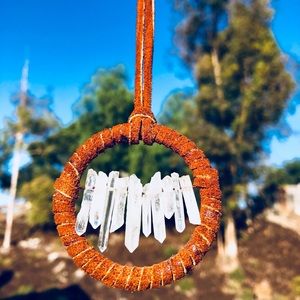 Crystal Dreamcatcher Necklace